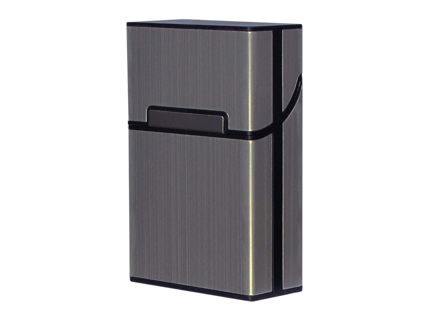 SLIM CASE 20, Zigarettenetui, Metall, Kunststoff, Magnetverschluss, 20 Zigaretten, edele Ausführung