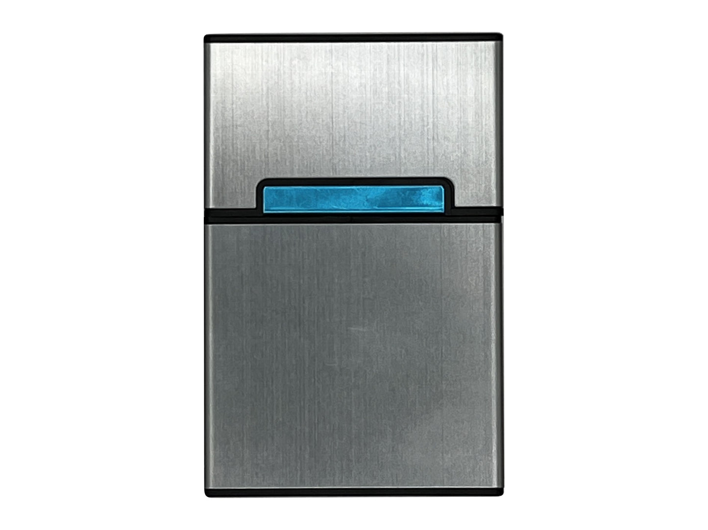 SLIM CASE 20, Zigarettenetui, Metall, Kunststoff, Magnetverschluss, 20 Zigaretten, edele Ausführung