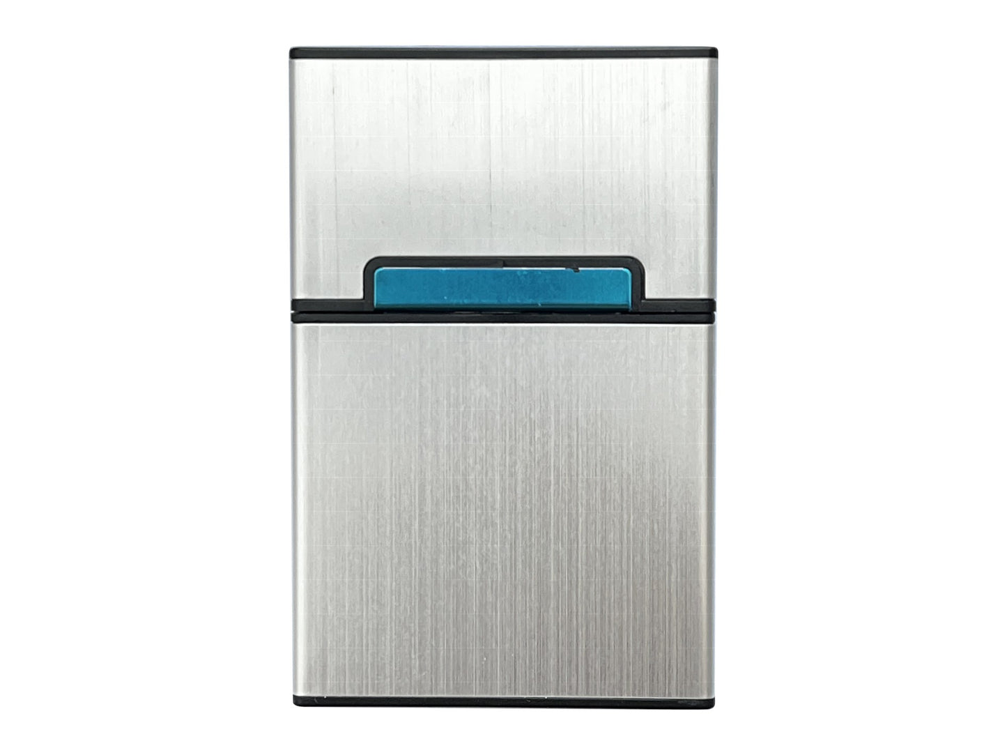 SLIM CASE 20, Zigarettenetui, Metall, Kunststoff, Magnetverschluss, 20 Zigaretten, edele Ausführung