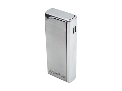 Feuerzeug ARGENTUM, Jetflame, nachfüllbar, Personalisierung, Luxus, Metallausführung, zeitlos schön
