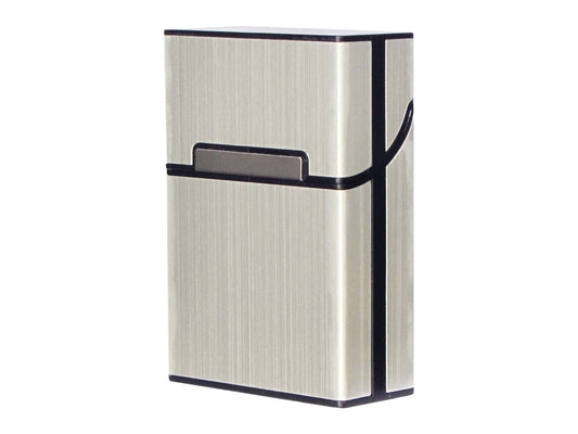 SLIM CASE 20, Zigarettenetui, Metall, Kunststoff, Magnetverschluss, 20 Zigaretten, edele Ausführung