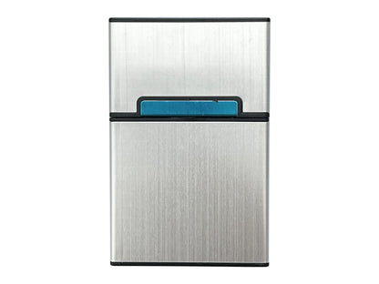 SLIM CASE 20, Zigarettenetui, Metall, Kunststoff, Magnetverschluss, 20 Zigaretten, edele Ausführung